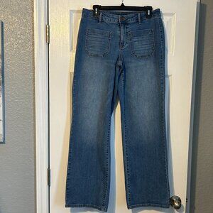 Nurture Wide Leg Jeans, Size 6